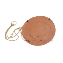 Pflanze hängen Blumentopf Halter Balkon Ornament-Khaki S