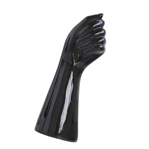 Artistic Ceramic Hand Sculpture Vases Modern Art Hand-Black