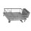 Durable 50KG Capacity Dish Rack System For Cutlery-Gray 1