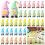 Décorations de Gnomes de Pâques, couleurs vives,-100 pièces 1