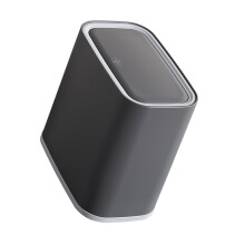 Lid Household Garbage Bin Vacuum Adsorption Design-8L dark gray