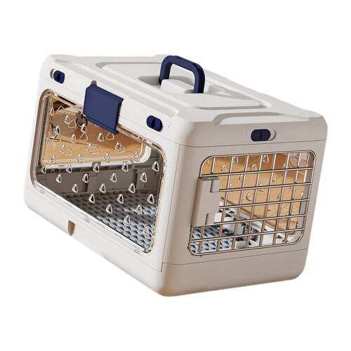 Convenient Visible Portable Animal Enclosure Airline-White
