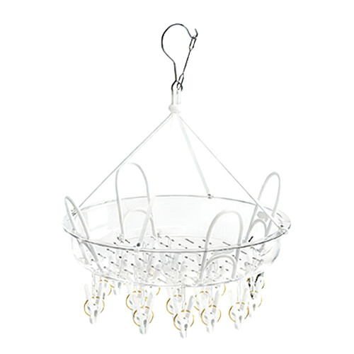 Plastic Underwear Drying Rack With 18/24/12 Clip For Small-1