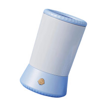 Automatic Cats And Dog Foot Bath Cup with Silicone Brush-Blue