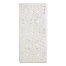High Grade PVC Shower Mat 14mm Thick With Slip Resistant-White