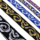 Decorative Fabric Tape Iron On Polyester Patches 4.7M-Yellow 5