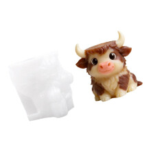 Cow Shaped Candle Silicone Molds Food Grade Silicone For
