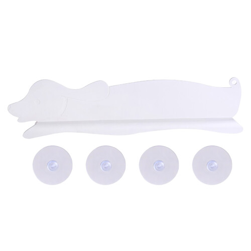 Kitchen Sink Splash Guard Water Barrier With Cute-white puppy
