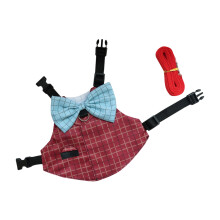 Small Dog Vest Harness No Pull Design Adjustable Fit-M red