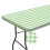 Sturdy Check Pattern Tablecloth Tear Resistant Easy-6 75x182cm 1