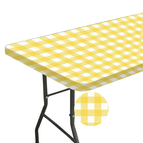 Elegant Designs Elastic Tablecloth Windproof Nonslip-2 75x182cm