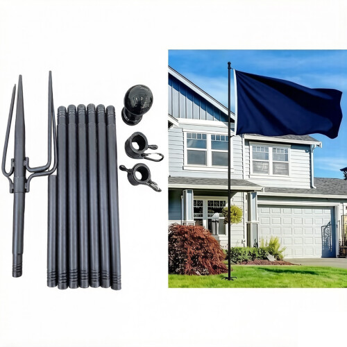 Ensemble de supports de drapeau personnalisables de 10-10 pieds 2
