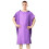 Hooded Robe For Women And Men Highly-Single button right 2