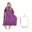 Hooded Robe For Women And Men Highly-Single button right 4