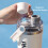 Robuste 800-ml-Thermowasserflasche mit praktischem Griff-Lila 3
