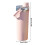 Robuste 800-ml-Thermowasserflasche mit praktischem Griff-Lila 4