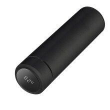 17oz Vacuum Insulated Thermos with LCD Temp Display & Tea