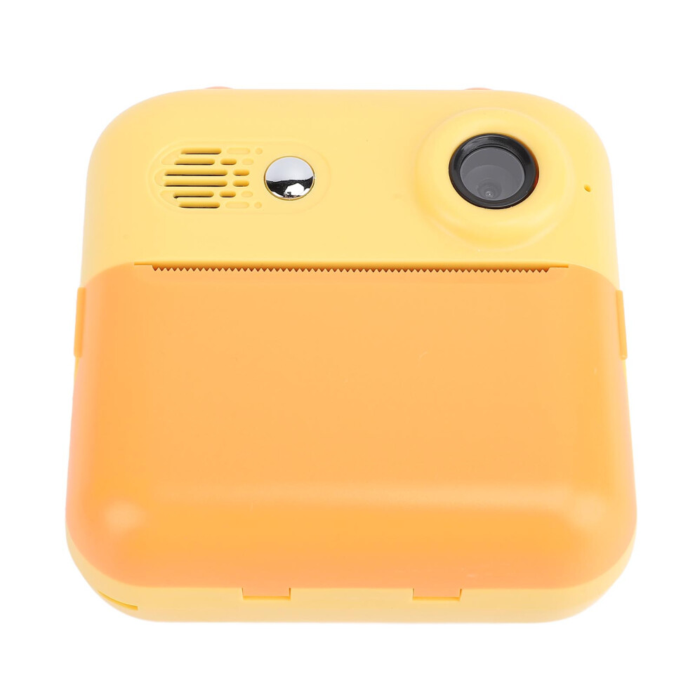 Instant Camera 1200Mah 2.4 Inch Ips 1080P Yellow 4681393908829