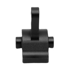 SCX10 III 1/10 Aluminium-Hinterachslink-Riser Schwarz
