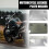 Motorcycle Smoke License Plate Frame Cover 2