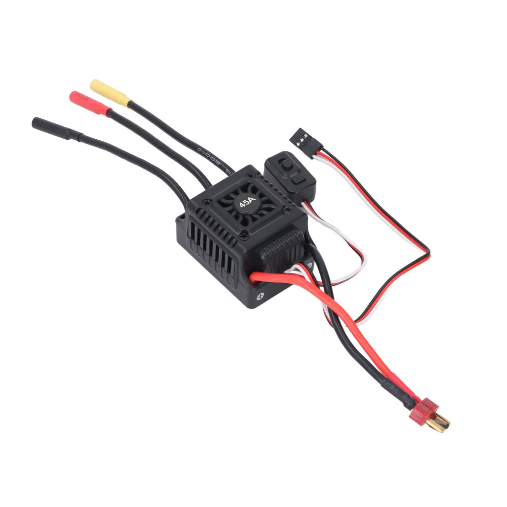 45A Rc Brushless Esc 1/10 Scale Black T Plug 8001393909262