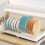 Space Efficient Convertible Metal Dish Drainer For-Gray 6