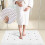 Shower Mat PVC Foam Bath Base Multiple Suction Cups Help-grey 5