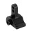 SCX10 III 1/10 Aluminium-Hinterachslink-Riser Schwarz 16