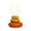 Ceramic Stone Table Lamp for Bedroom – Romantic Small 1