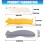 Suction Cup Plastic Water Baffle Prevents Splashes-gray kitten 4