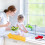 Suction Cup Plastic Water Baffle Prevents Splashes-gray kitten 6