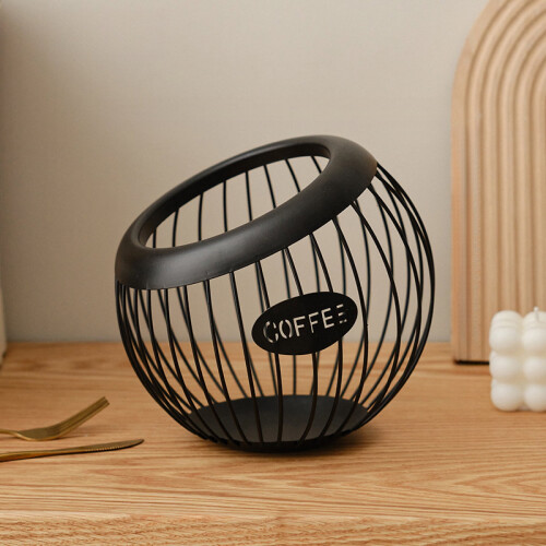 Metal K-Cup Holder – Large Capacity Coffee Capsule