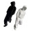 Thinker Statues and Sculptures,Platic Thinker Statue 1