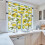 Lemon Fruit Kitchen Curtains Set of 3 – Polyester Tier & 4
