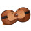Double Function Eye Shade And Neck Pillow Support Soft-brown 1