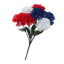 Patriotic Day Flower Arrangement Plastic-Chrysanthemum
