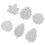 Easy Releases Silicone Leaf Shaped Forms For Handcraft Epoxy 1