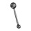 Ergonomic Double Head Measuring Spoon Coffeeware-Black 1