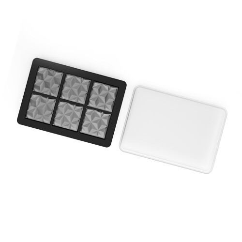Large High Transparency Silicone Ice Cubes Mould with Removable
