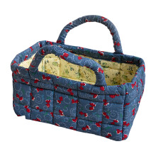 Panier de rangement robuste en polycoton, idéal pour les-N9