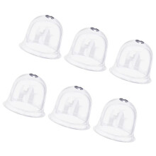 Packung mit 6 Pflanzengewächshausabdeckungen, Schutz für