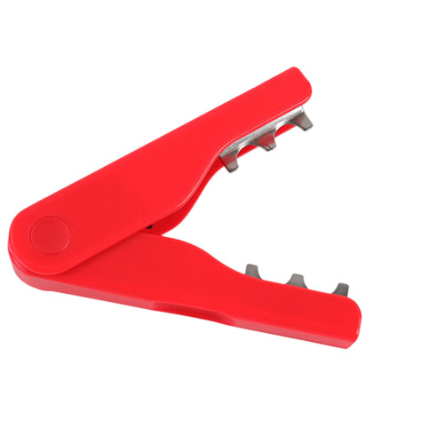 Rose Thorn Remover Flower Thorn Stem and Leaf Stripper-Red