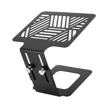 Elegant Stainless Steel Coffee Brewing Stand With-Black high