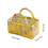 Stylish Printed Fabric Storage Box For Makeup Accessories-N10 4