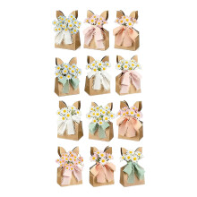 Boîte d'emballage cadeau pour œufs de pâques, 12 pièces,-2 12