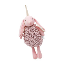Serviettes à main en forme de lapin de pâques, pour salle-Rose