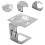 Practical Adjustable Coffee Stand For Accurate-Black Short 4