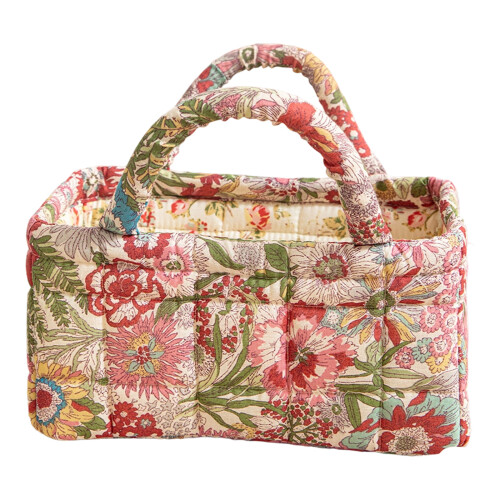 Portable Foldable Fabric Basket For Household Storage-N7