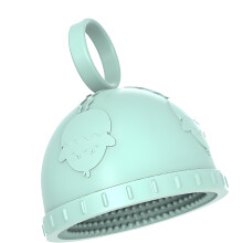 Brosse de nettoyage d'œufs en Silicone, brosse de cuisine-Vert