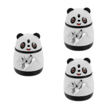 3Pièces Porte-Cure-Dents Automatique Panda Design Cuisine